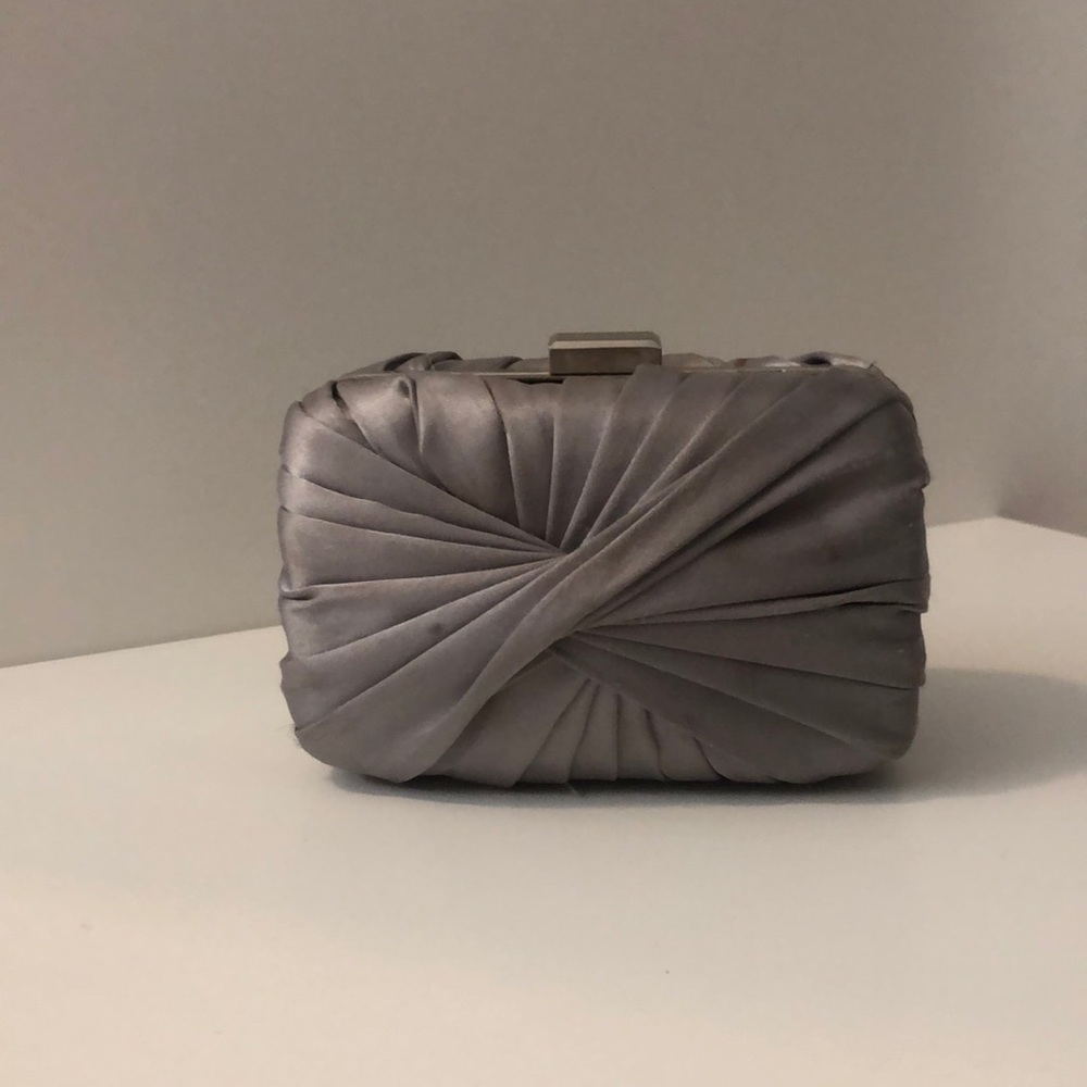 Small Silver Clutch